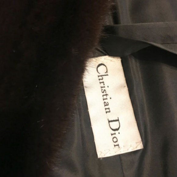 Authentic Christian Dior Vintage  Mink fur coat - Picture 2 of 8